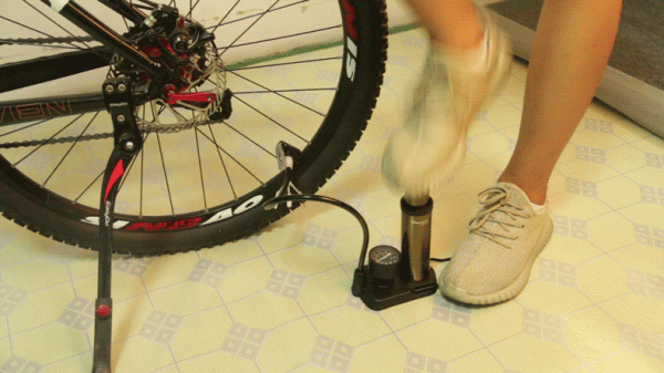 Велосипедный насос Deemount ножной