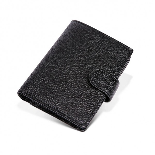 Кожаный кошелек с защитой от RFID