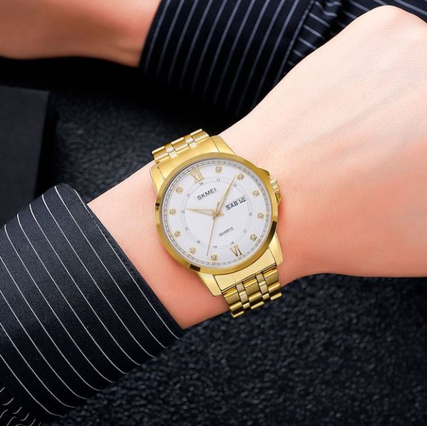 Skmei 2084 наручные часы золото