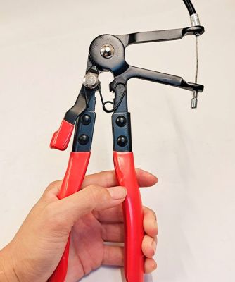 Клещи сьемник для хомутов с гибким захватом VAG